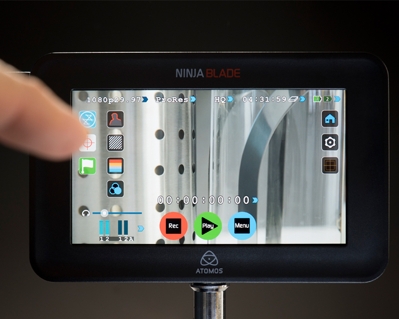 ATOMOS Ninja Blade モニター一体型レコーダー | 業務用ビデオカメラ 