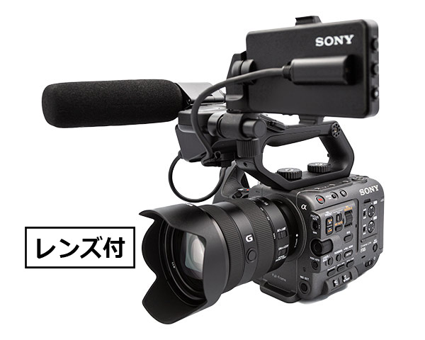 SONY Cinema Line カメラ FX6【レンズ付】の詳細画像1